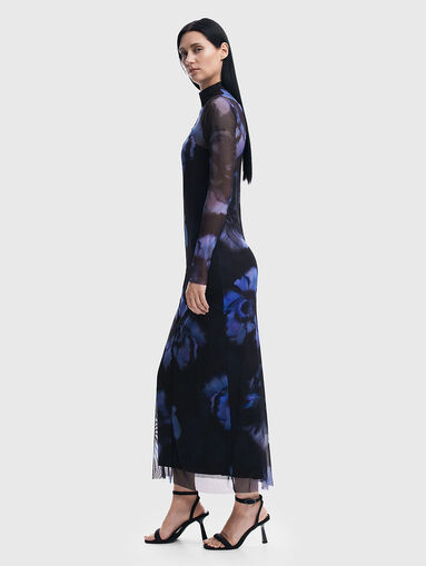 Slim floral dress - 5
