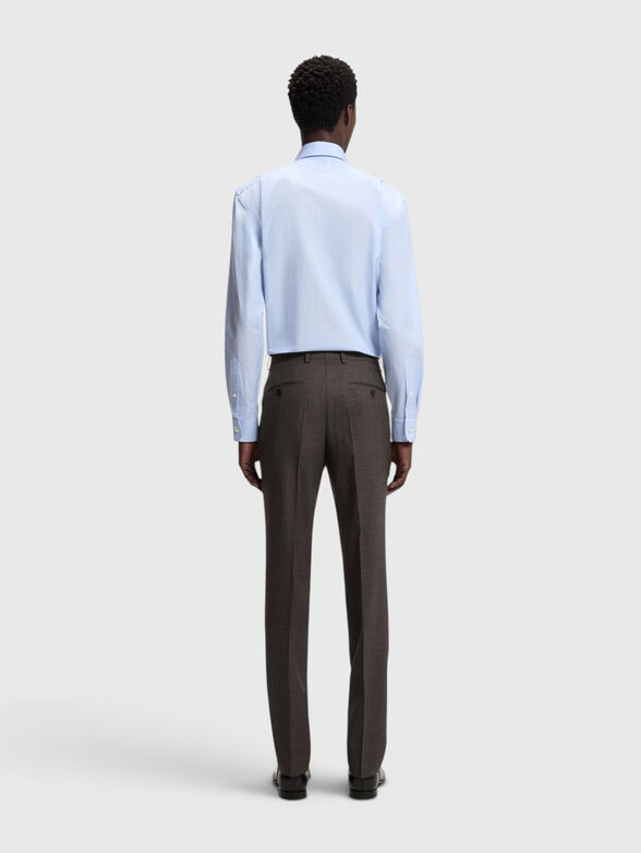 BOSS BY BECKHAM slim-fit trousers in wool blend - 2