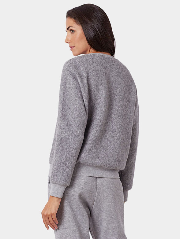 DAILY LOUNGEWEAR sweatshirt in grey color - 2