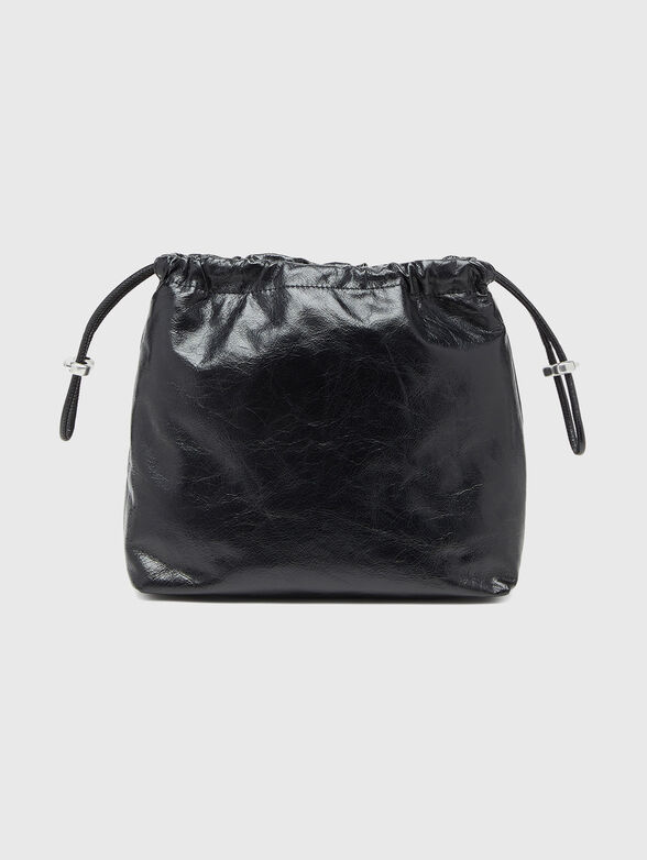 SCRUNCH-D small leather bag with logo - 3