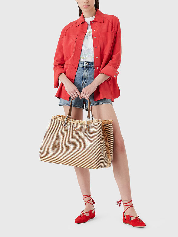 T-shirt with print and embroidery - 2