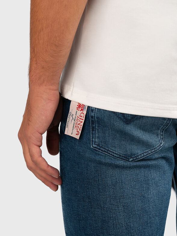 GMTS 043 white T-shirt with print - 5