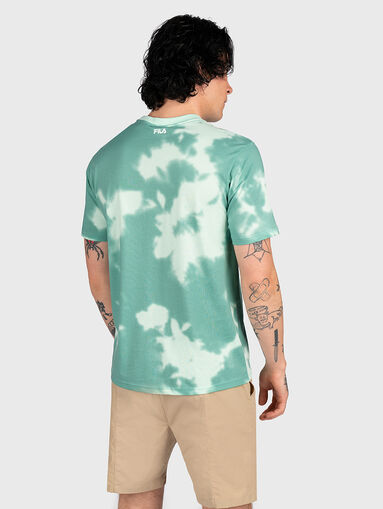 BARVER AOP T-shirt with tie-dye effect - 3