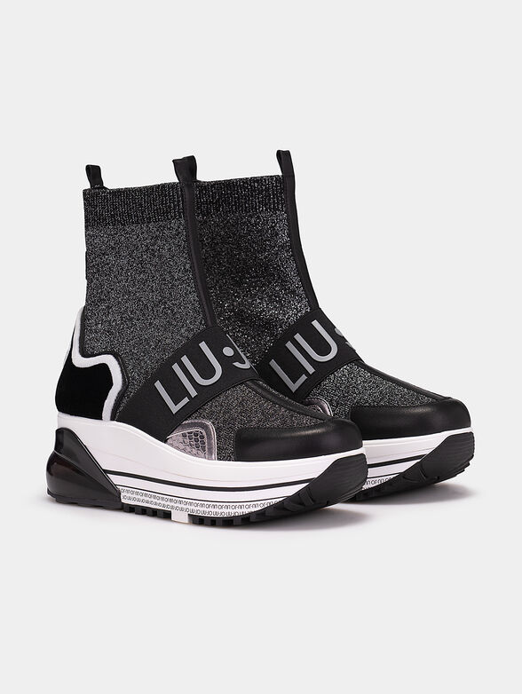 AIR MAXI 9 Slip-on black sneakers - 2