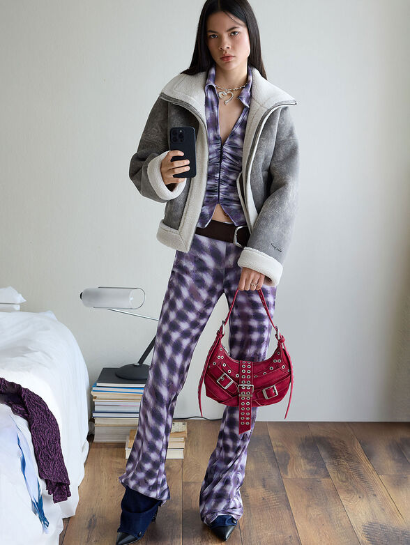 Faux leather jacket - 2