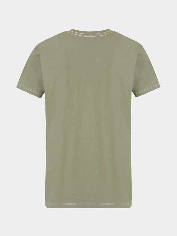T-shirt in green color - 2