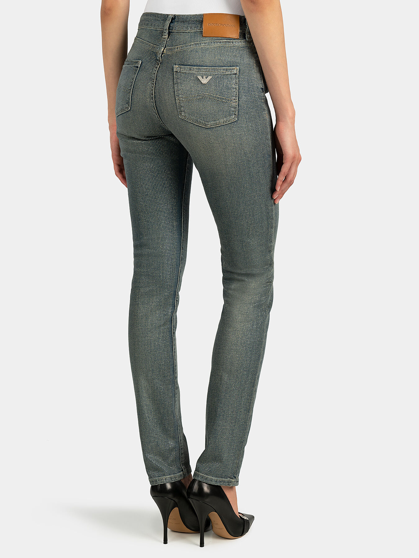 Jeans with sparkling details brand EMPORIO ARMANI