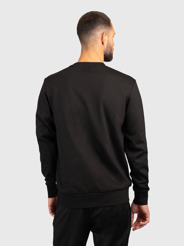 Cotton sweatshirt with front logo - 2