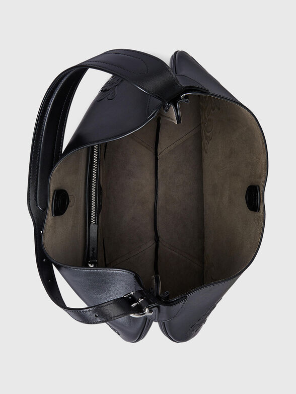 Black leather bag - 5