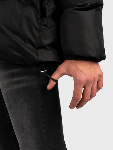 Winter down jacket with a hood - 5