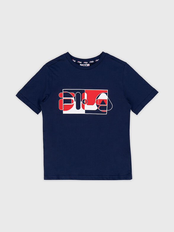 BERKELEY T-shirt with multicolor logo print - 1