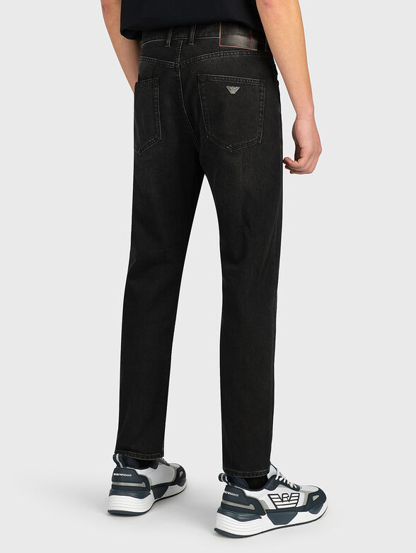 Tapered jeans with wahsed effect - 3