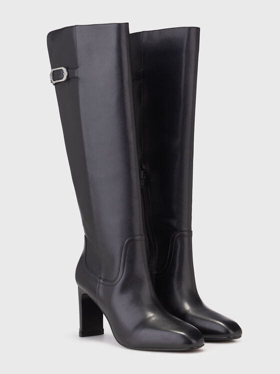 LAILA 03 heeled boots in leather - 2