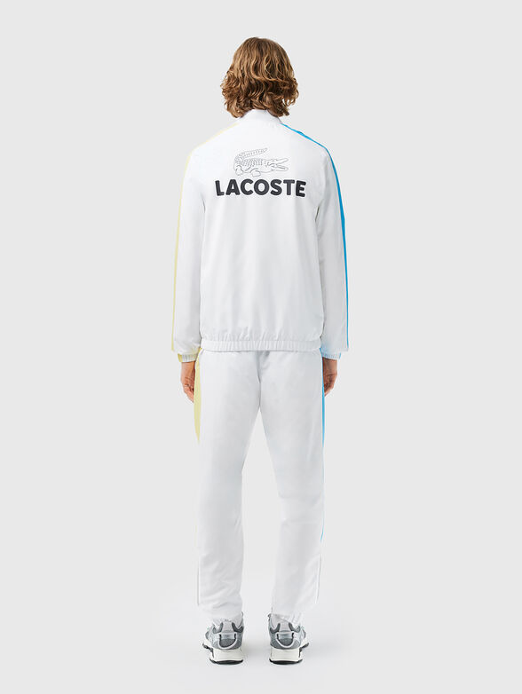 Tennis tracksuit with contrasting edges and logo prin - 2