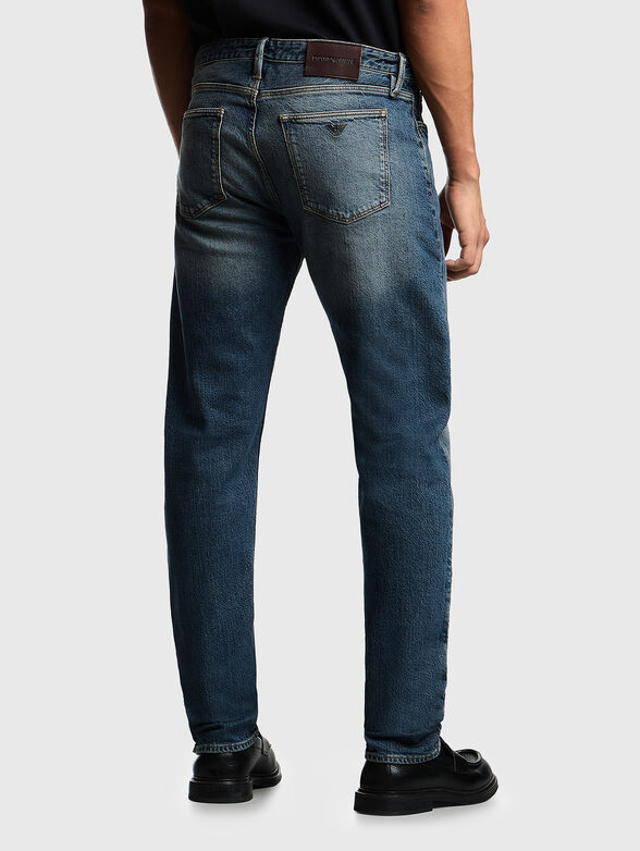 Slim fit faded stretch denim jeans - 2