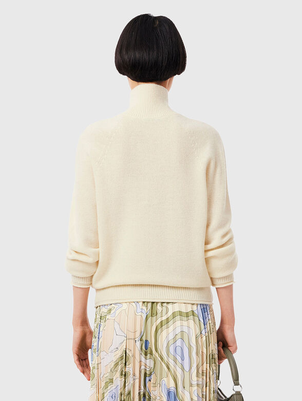 Wool high neck sweater - 3