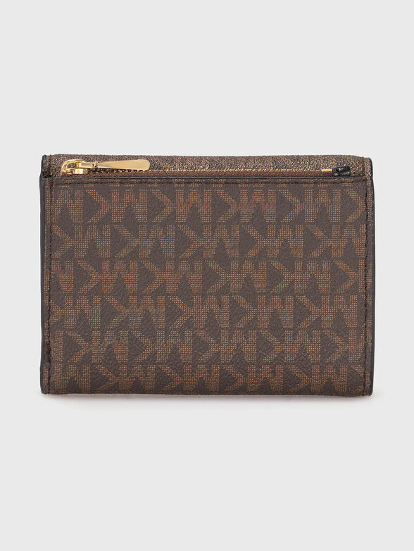Wallet with monogram logo print - 2