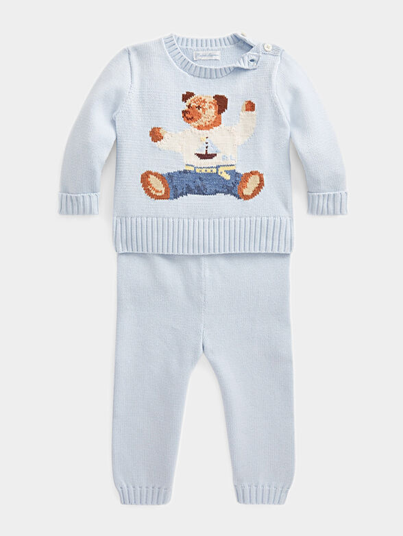 Knitted set with logo - 1