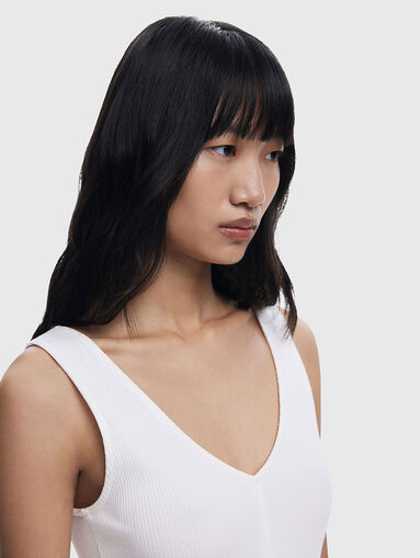 DITA midi dress with V-neck - 4