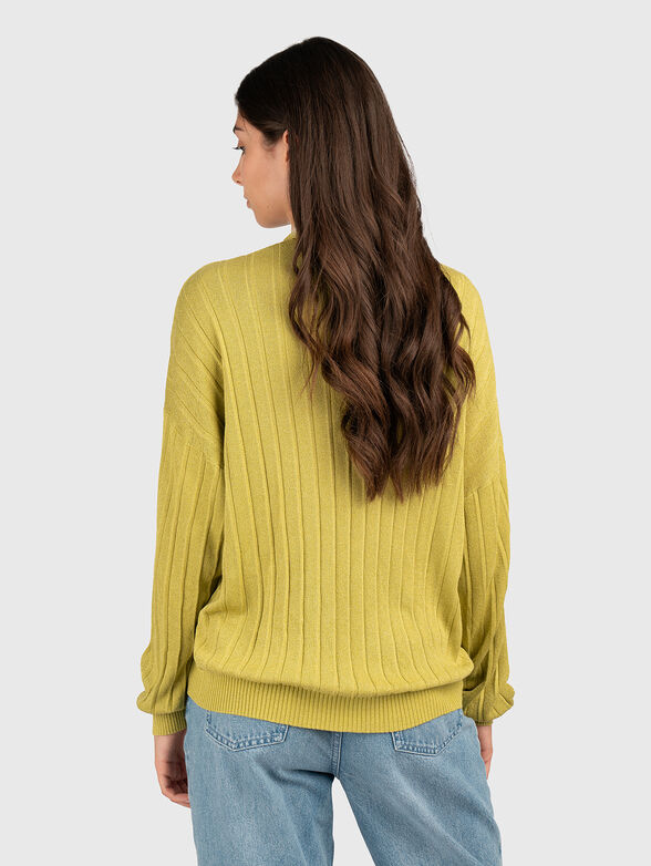 Sweater with V-neck - 2