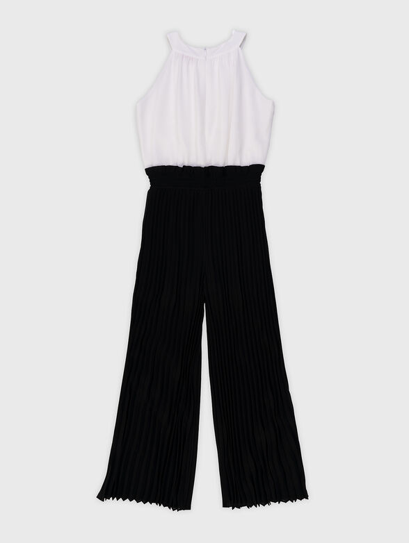 Jumpsuit with floral brooch  - 2