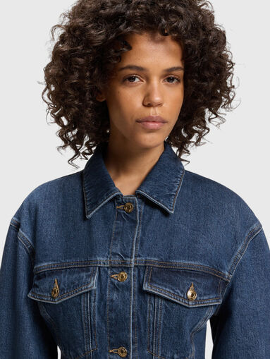 Blue denim jacket - 4
