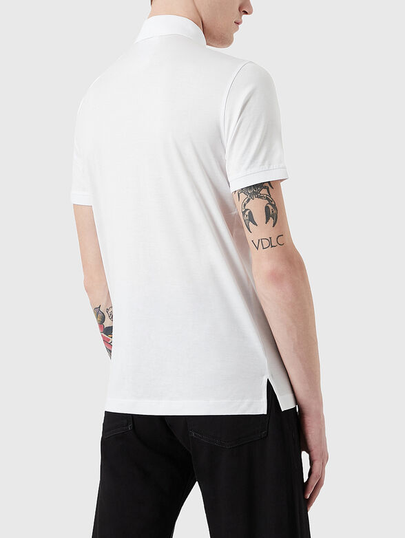 Polo shirt in white - 3