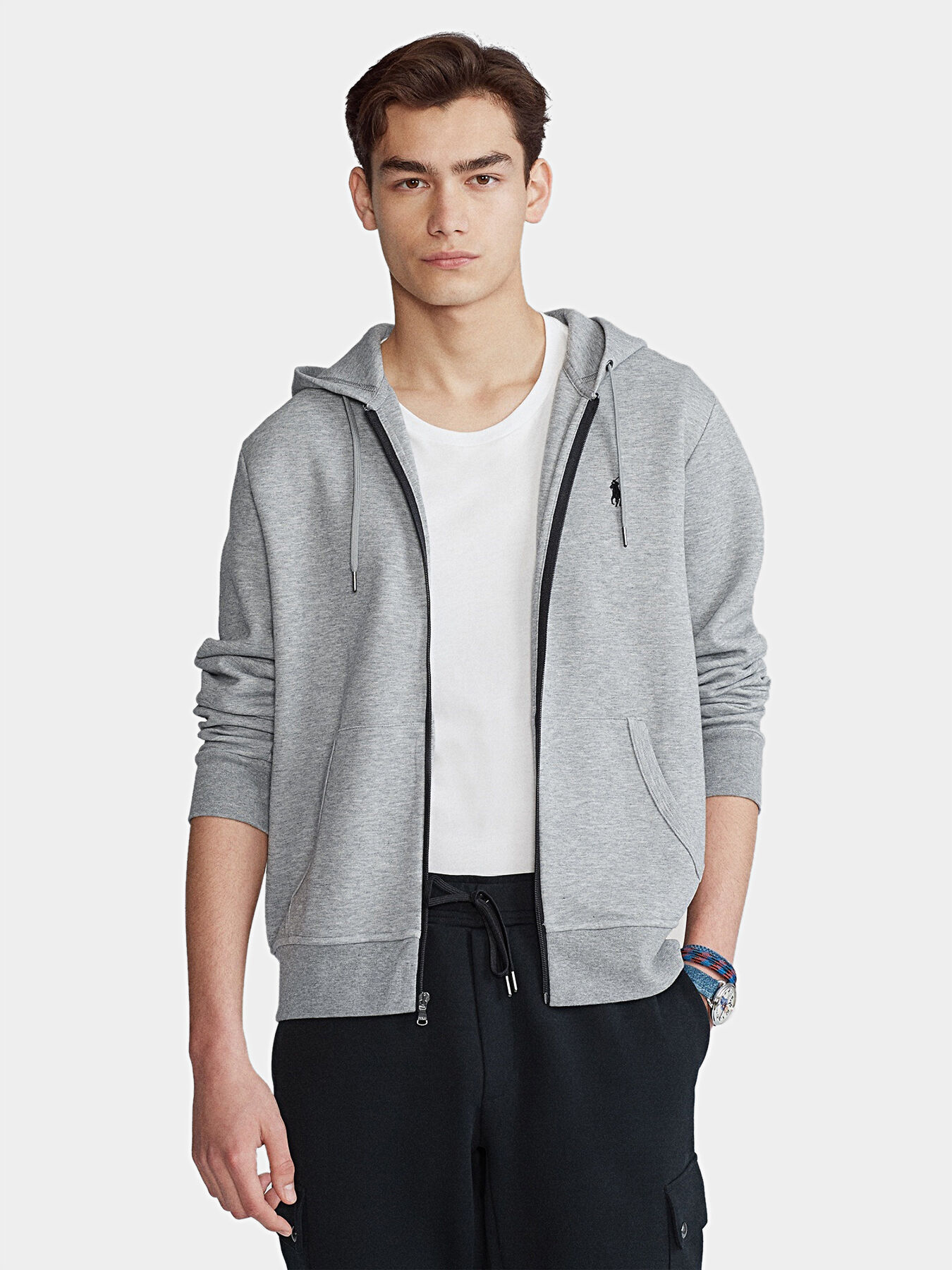 Sweatshirt with hood and zip brand POLO RALPH LAUREN