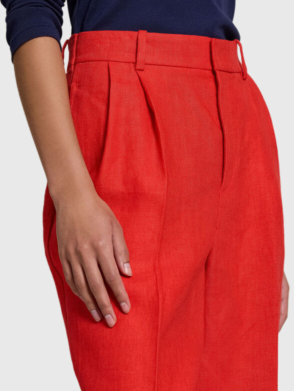 Linen trousers - 3