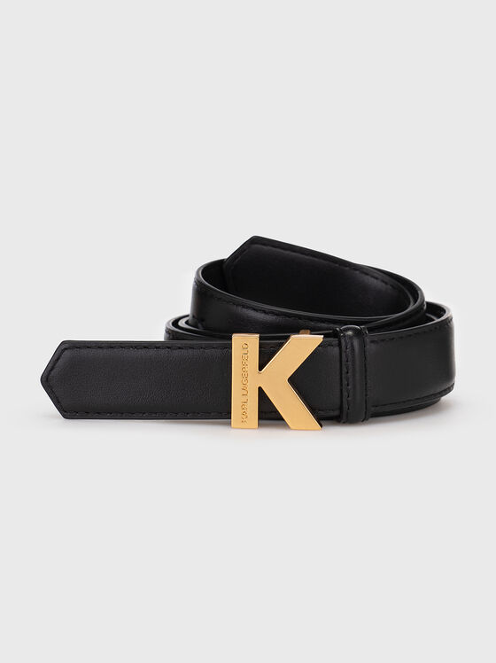 K/LOCK black belt in leather  - 1