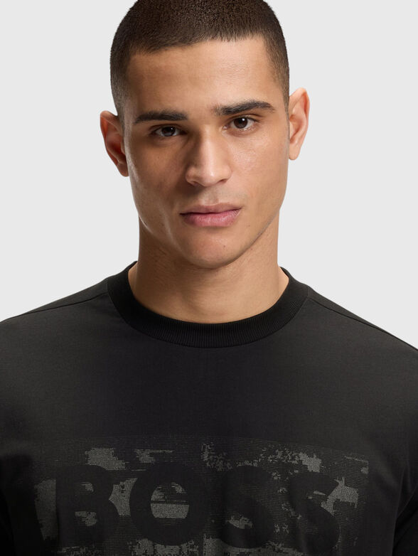 Cotton-blend T-shirt - 4