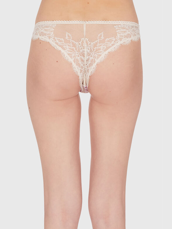 Lace bikini with print - 2