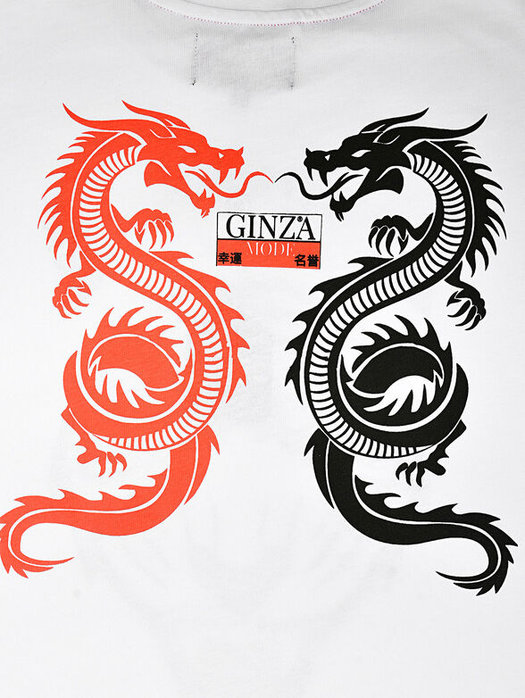 TS018 T-shirt with art prints - 5