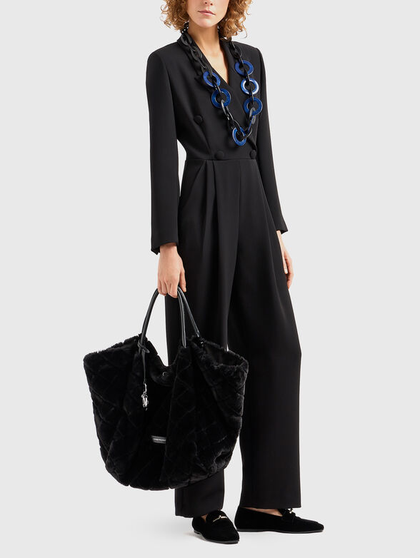 Double-breasted jumpsuit - 4