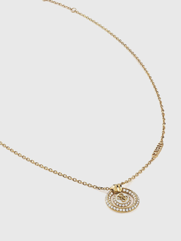 LOGO KNOT MINI necklace in gold - 2