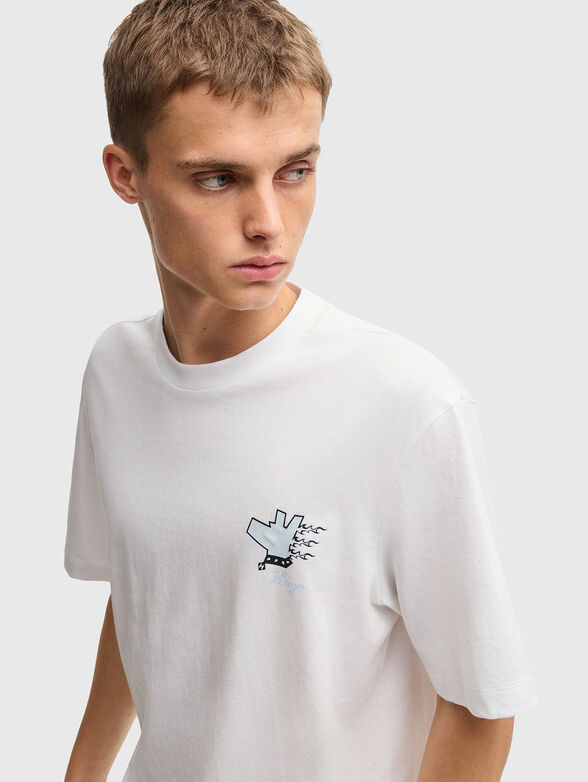 NAGULOP T-shirt with accent print on the back - 4