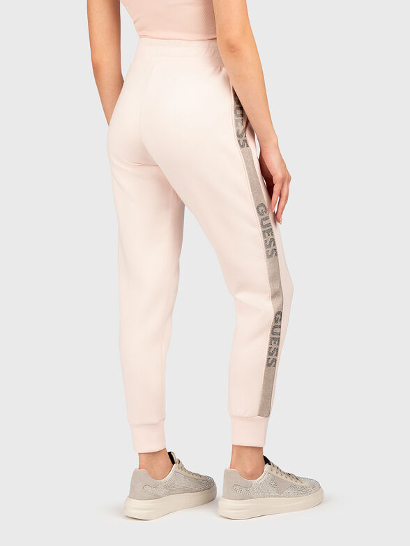 VICTOIRE SCUBA sweatpants in beige - 2