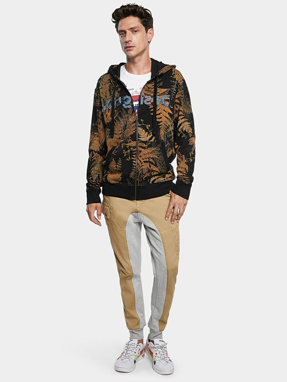 JANO Sweatshirt with tropical print - 4