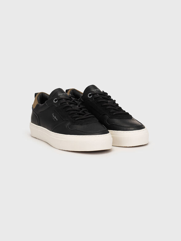 YOGI STREET 2.0 black leather sneakers - 2