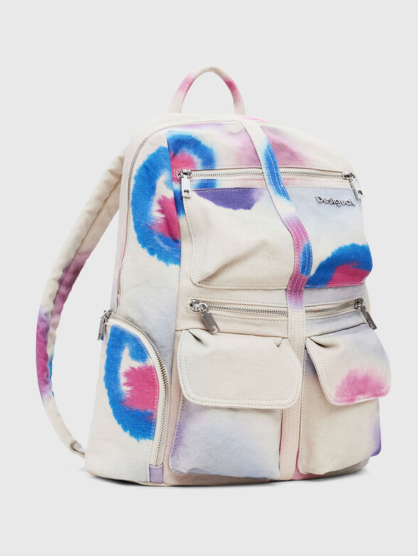 Backpack with multi-colored details - 4
