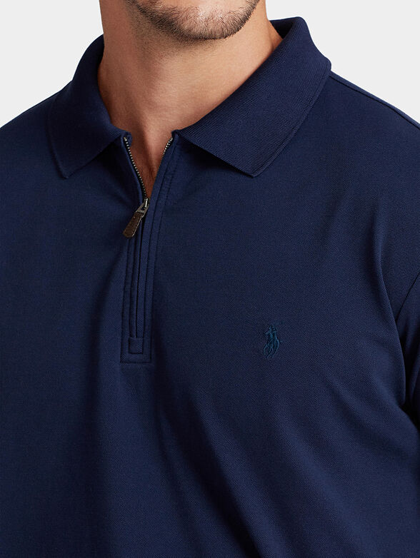 Polo-shirt with zip - 2