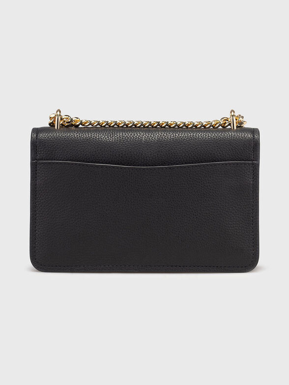 Leather crossbody bag with chain - 3