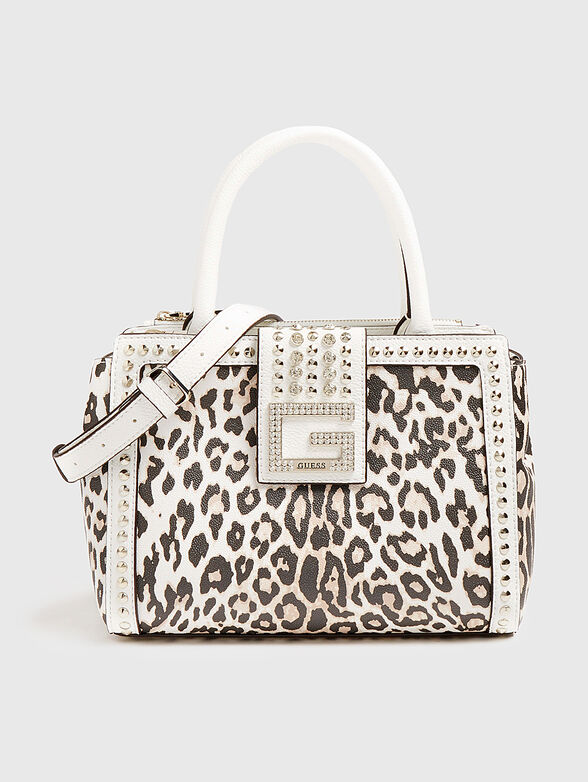 BLING Handbag with animal print - 1