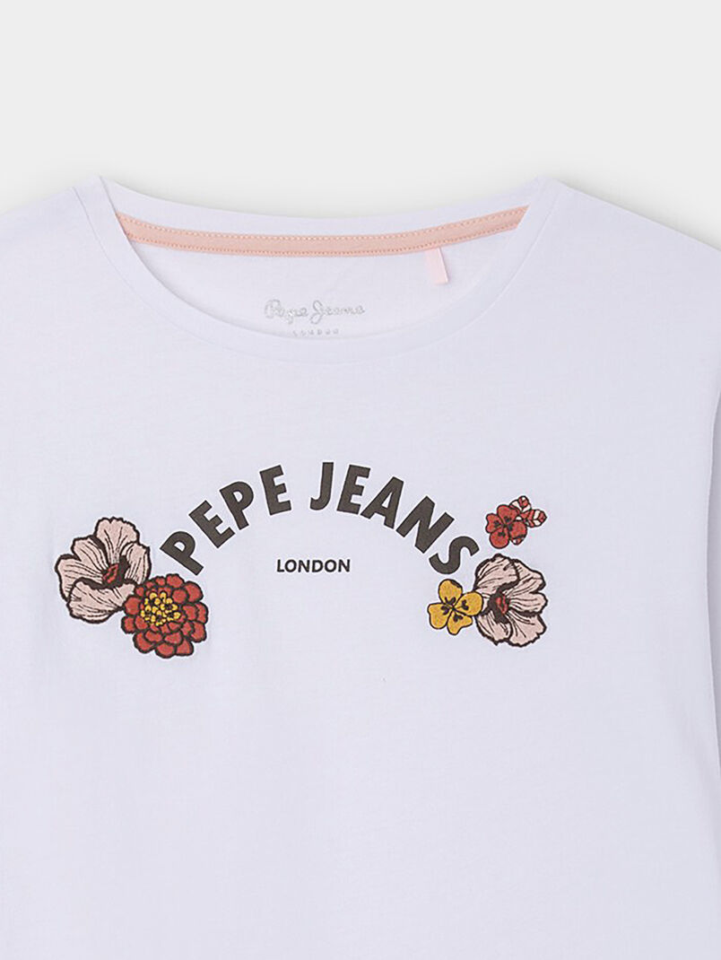 BECCA cotton blouse with print - 3