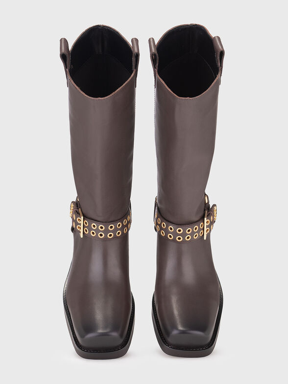 ROXY 02 leather boots - 6