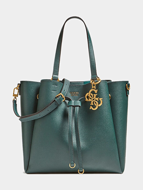 DIGITAL CHARM Shopper bag in green - 1