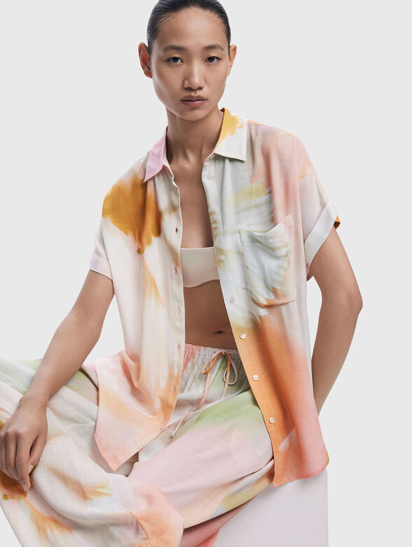 Short sleeved shirt with print - 4