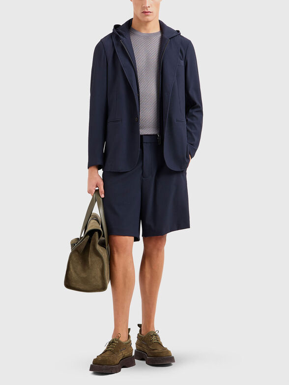 Jacket with removable hood - 2