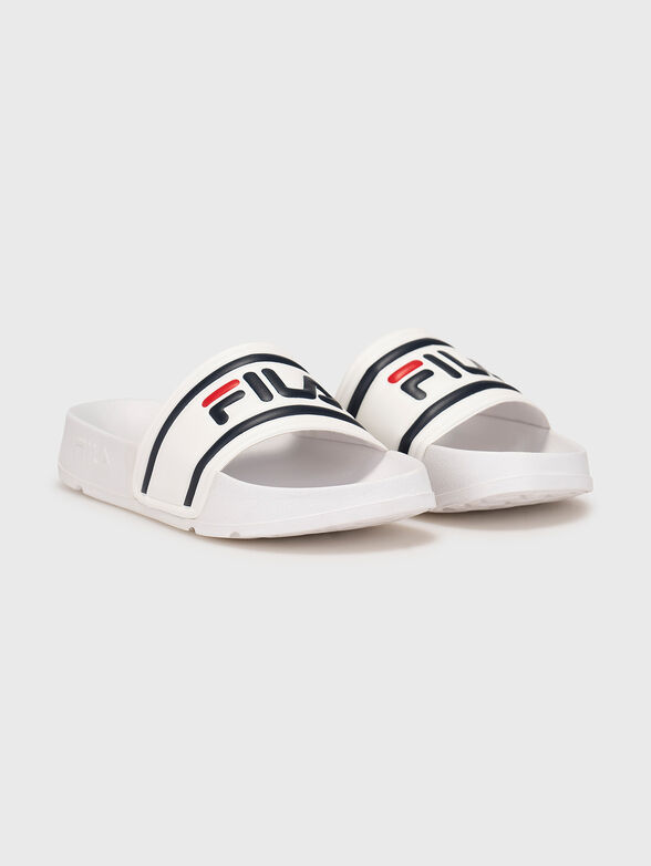 MORRO BAY beach slides in black color - 2