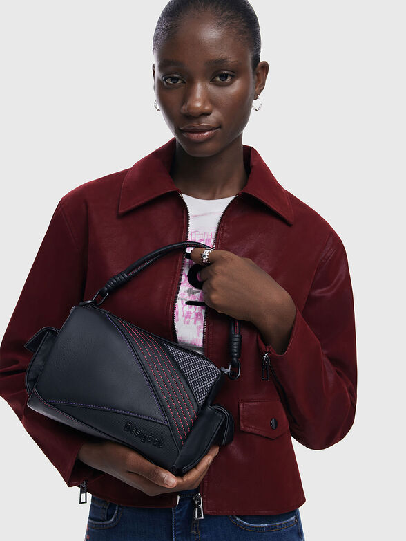 Small bag with contrast stitching - 2